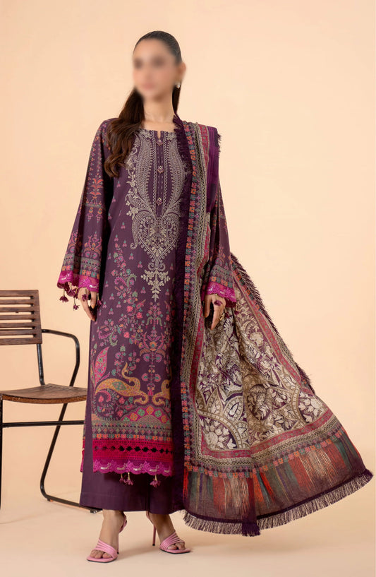 Mausummery Winter Unstitched Collection Vol 01 - Aster