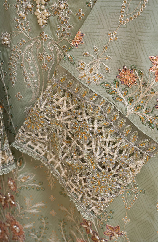 Amna Khadija Mahlaka Festive Formal Collection 2024 - AZ 01 stitch