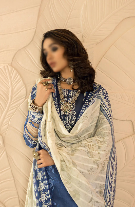AL Zohaib Colors Digital Printed with Fancy Lawn Dupatta Collection Vol 02 - AZ 03