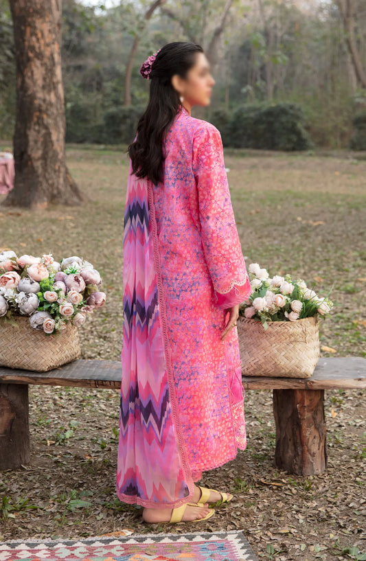 Ayzel Summer Dream Unstitched Lawn Vol 01 - AZL-V1-01 SWEET PEA