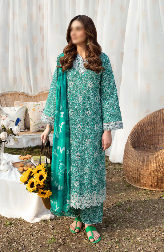 Ayzel Summer Dream Unstitched Lawn Vol 01 - AZL-V1-02 IRIS