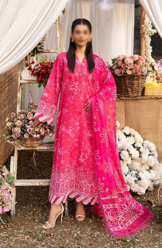 Ayzel Summer Dream Unstitched Lawn Vol 01 - AZL-V1-03 COSMOS