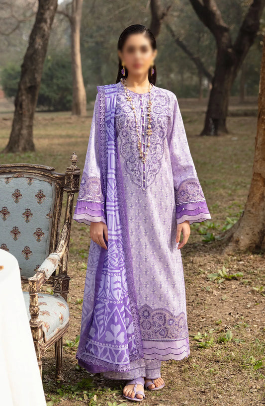 Ayzel Summer Dream Unstitched Lawn Vol 01 - AZL-V1-07 FREESIA