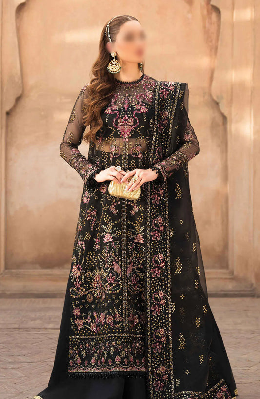 Ayzel Pehli Nazar Festive Chiffon Collection 2024 - AZW-23-24 V2-02 NAZNEEN