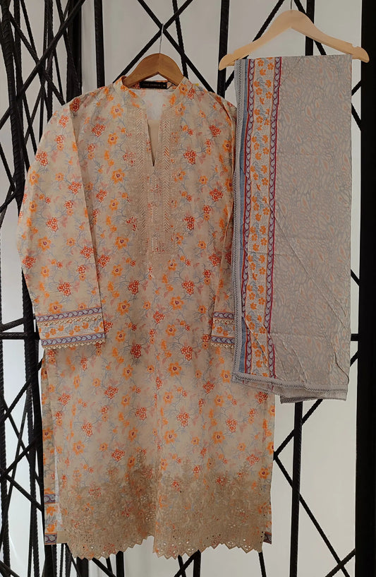 Bit Bold Printed and Embroidered Pret Collection by Amna Khadija - BBPE 04