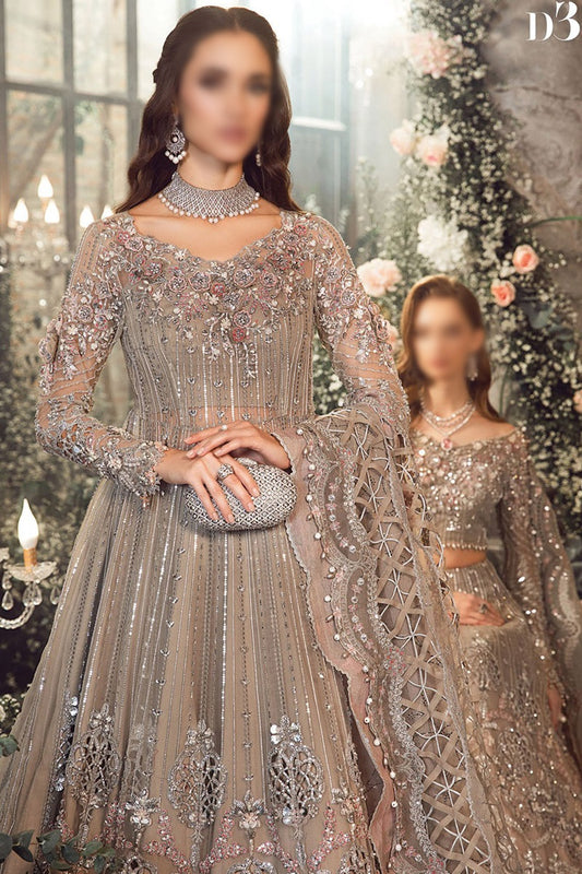 Mbroidered by Maria.B  Unstitched Edition 2023 - Bd-2703
