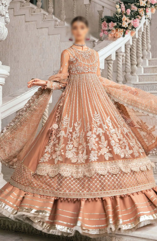 Maria B Unstitched Mbroidered Eid Edition 2024 - BD-2804