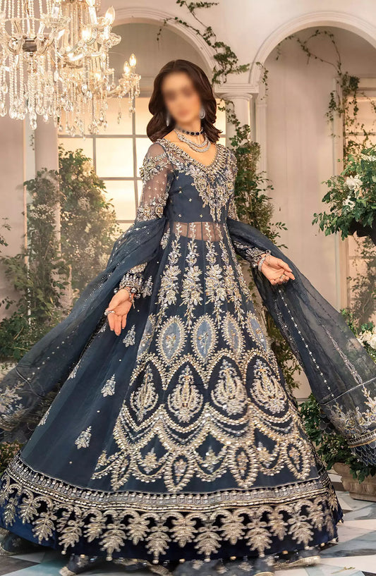 Maria B Unstitched Mbroidered Wedding Edit 2024 - BD-2901