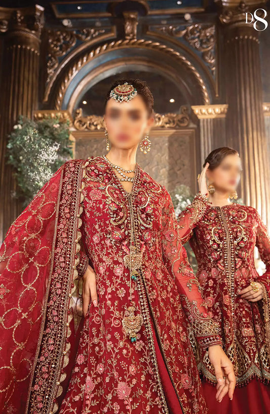 Maria B Unstitched Mbroidered Wedding Edit 2024 - BD-2908