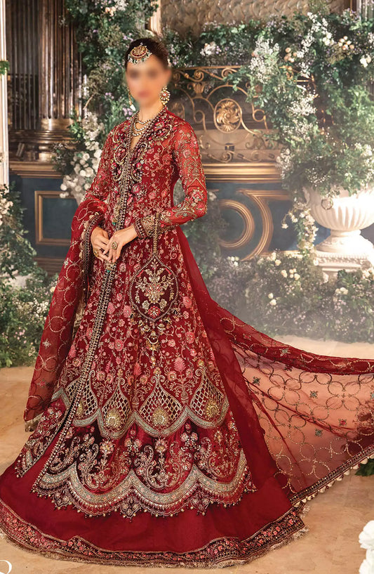 Maria B Unstitched Mbroidered Wedding Edit 2024 - BD-2908