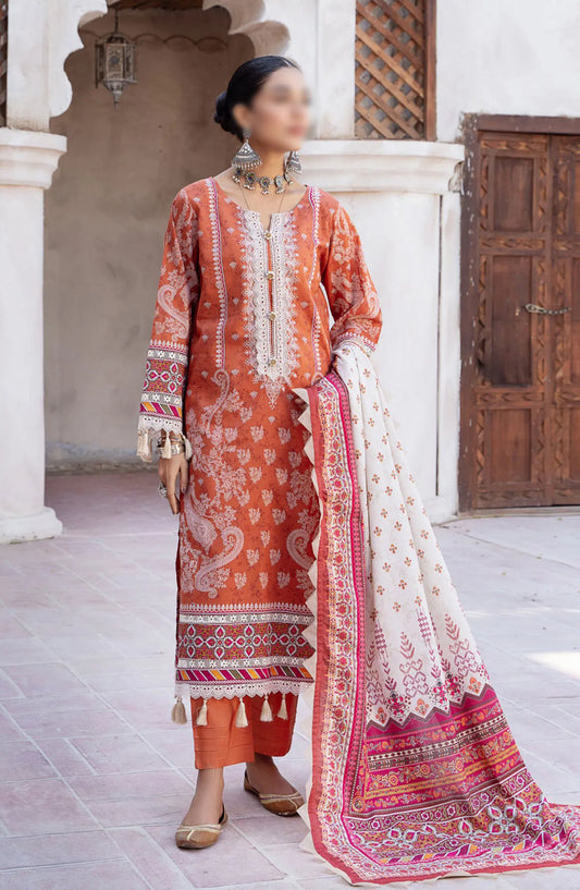 Spring Summer Unstitched Collection 2024 - Begonia