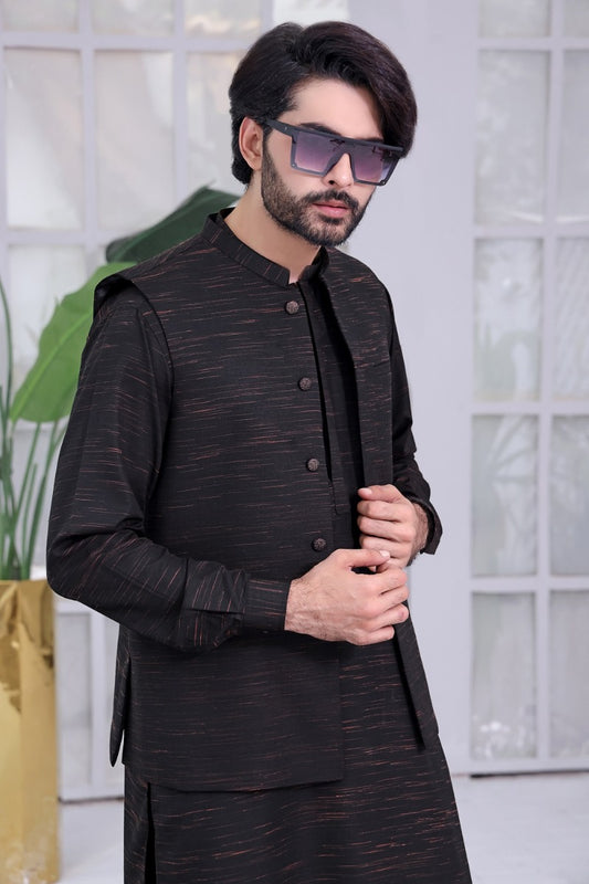 TGM Waist Coats 3 Pcs Collection Black Chaser