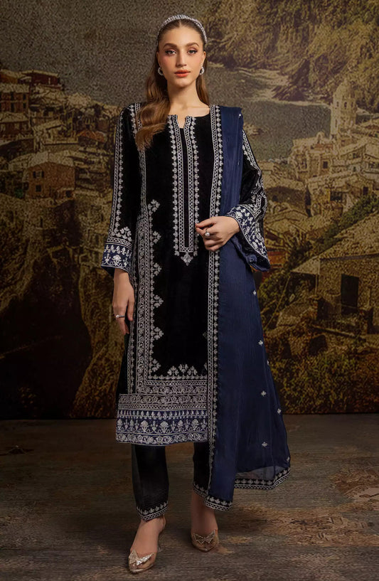 Merakish Luxury Velvet Collection 2024 - Black Eyes