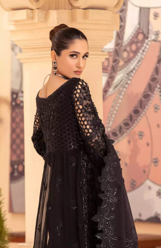 Tehzeeb Luxury Formal Collection By Diara Couture - BLACK NOIR - P-01-03