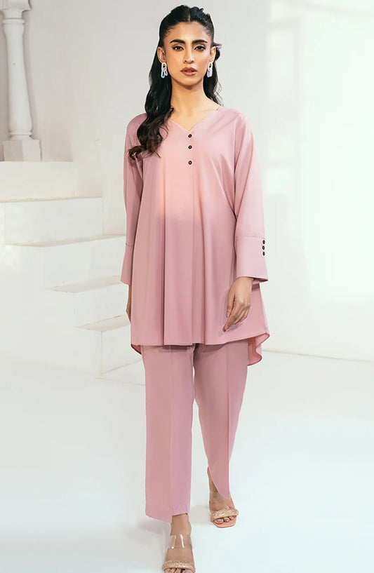 Solid Co-ords Collection By Rangeen - Blush Co-Ord Set