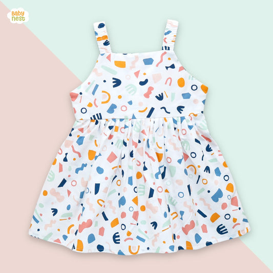 Baby Frock Multi Colors -BNBSF-475
