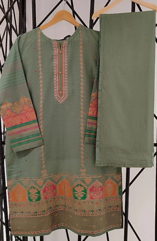 Golden Elegance 3 pc pret wear collection by Amna Khadija - BP 05