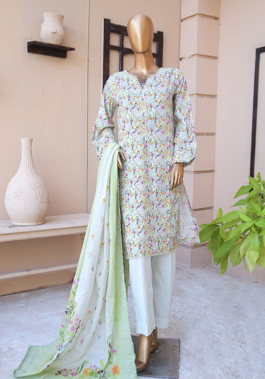 Bin Saeed Mid Summer Printed Cotton Collection - BPC D 01