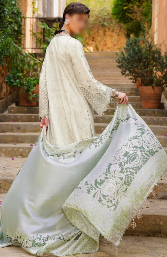 BAROQUE Embroidered SWISS LAWN  2024 Festive Collection - BQL-SL12-D01