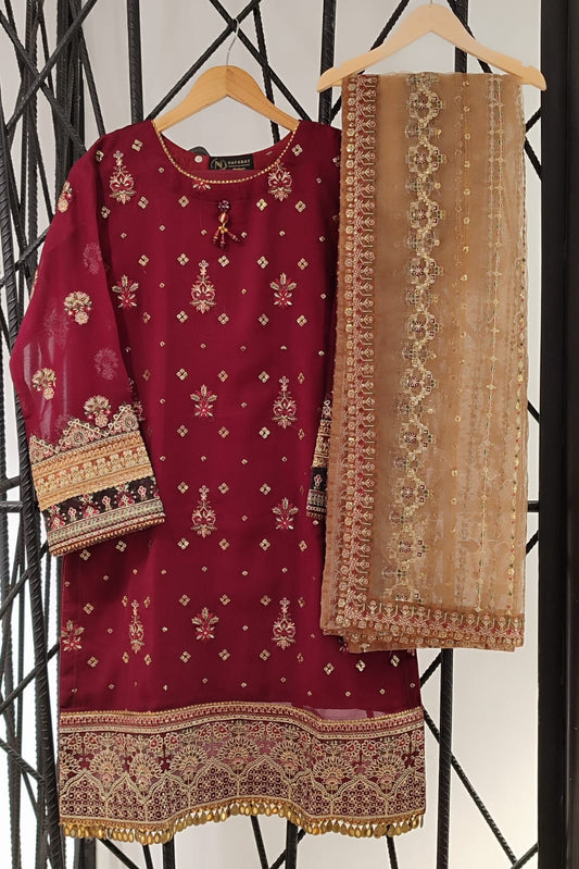 Nafasat Luxury Formals Collection 2023 - BREC 01