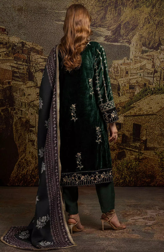 Merakish Luxury Velvet Collection 2024 - British Green