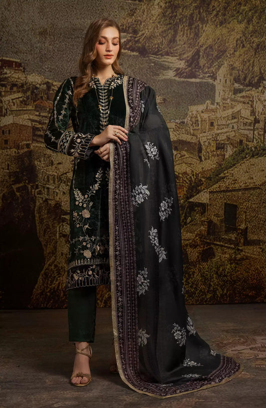 Merakish Luxury Velvet Collection 2024 - British Green