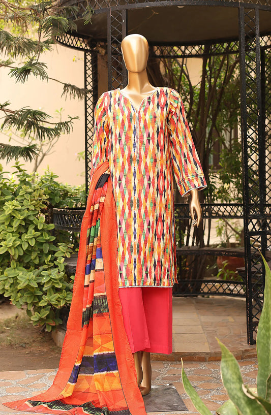 Bin Saeed Summer Basic Lawn Collection 2024 - BSBLC 01