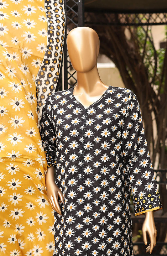 Bin Saeed Summer Basic Lawn Collection 2024 - BSBLC 04