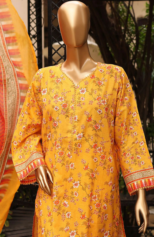 Bin Saeed Summer Basic Lawn Collection 2024 - BSBLC 124