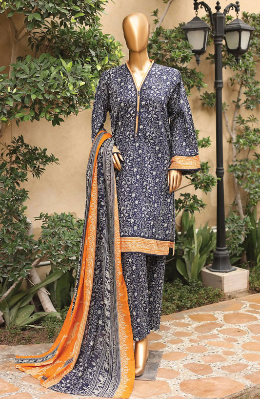 Bin Saeed Summer Basic Lawn Collection 2024 - BSBLC 126