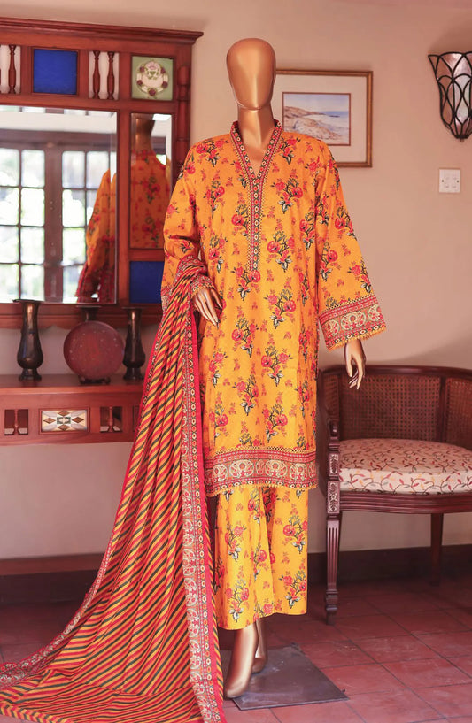 Bin Saeed Summer Basic Lawn Collection 2024 - BSBLC 129