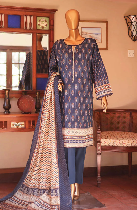 Bin Saeed Summer Basic Lawn Collection 2024 - BSBLC 132