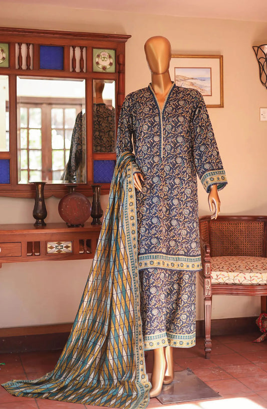 Bin Saeed Summer Basic Lawn Collection 2024 - BSBLC 137