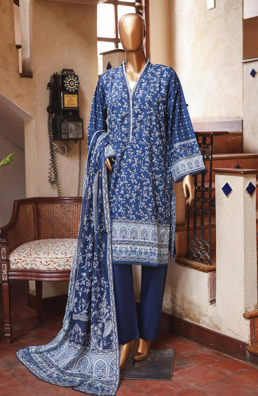 Bin Saeed Summer Basic Lawn Collection 2024 - BSBLC 142