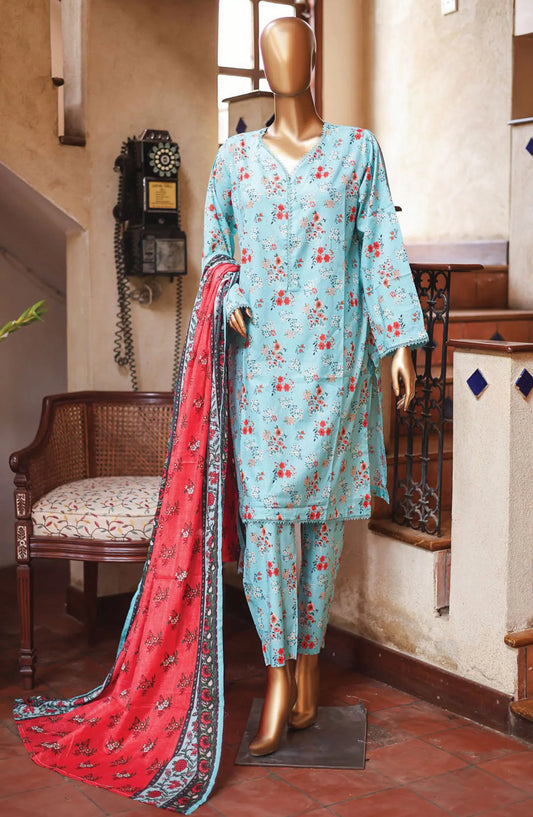 Bin Saeed Summer Basic Lawn Collection 2024 - BSBLC 143