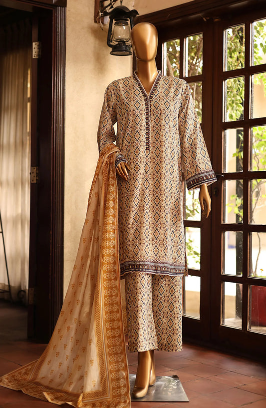 Bin Saeed Summer Basic Lawn Collection 2024 - BSBLC 28