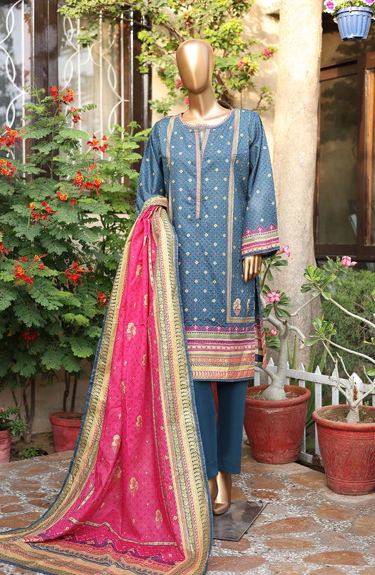 Bin Saeed Summer Basic Lawn Collection 2024 - BSBLC 35