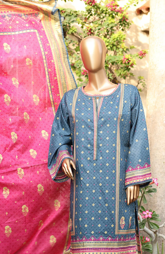 Bin Saeed Summer Basic Lawn Collection 2024 - BSBLC 35