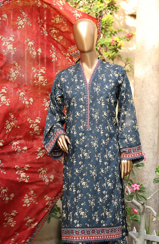 Bin Saeed Summer Basic Lawn Collection 2024 - BSBLC 36