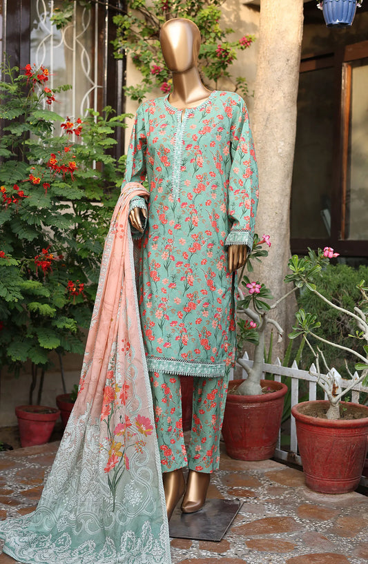 Bin Saeed Summer Basic Lawn Collection 2024 - BSBLC 37