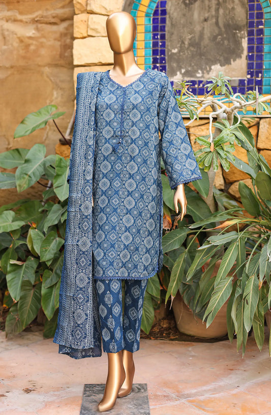 Bin Saeed Summer Basic Lawn Collection 2024 - BSBLC 44