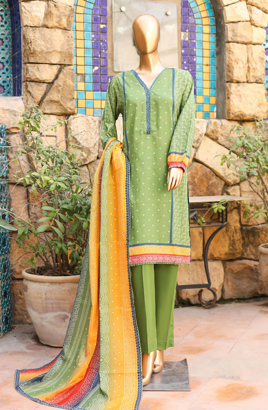 Bin Saeed Summer Basic Lawn Collection 2024 - BSBLC 45