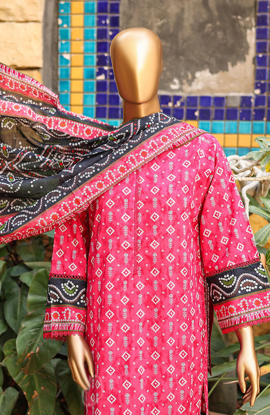 Bin Saeed Summer Basic Lawn Collection 2024 - BSBLC 51