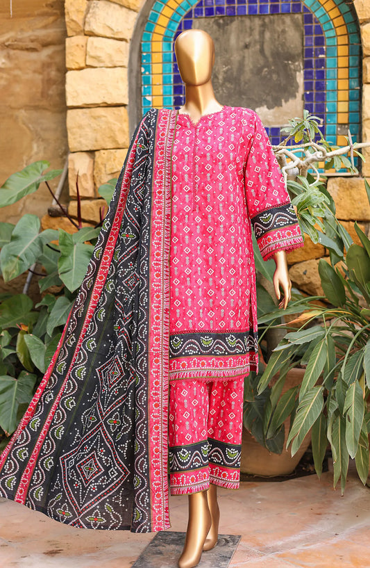 Bin Saeed Summer Basic Lawn Collection 2024 - BSBLC 51