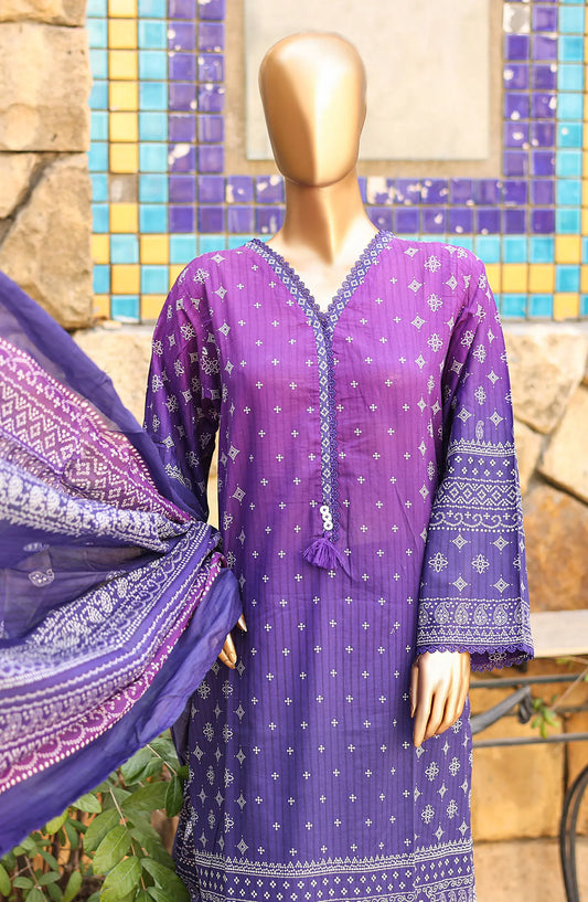 Bin Saeed Summer Basic Lawn Collection 2024 - BSBLC 52