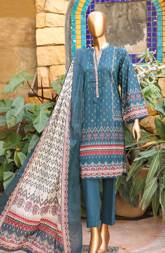 Bin Saeed Summer Basic Lawn Collection 2024 - BSBLC 53