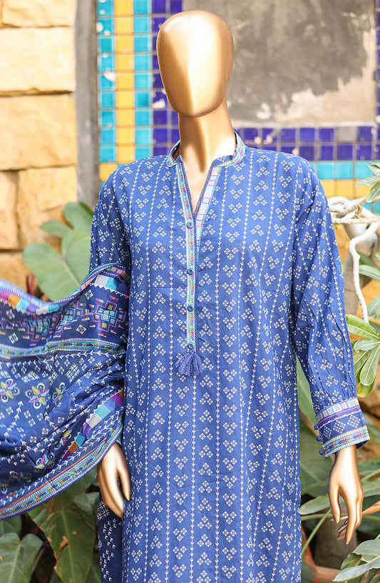 Bin Saeed Summer Basic Lawn Collection 2024 - BSBLC 55