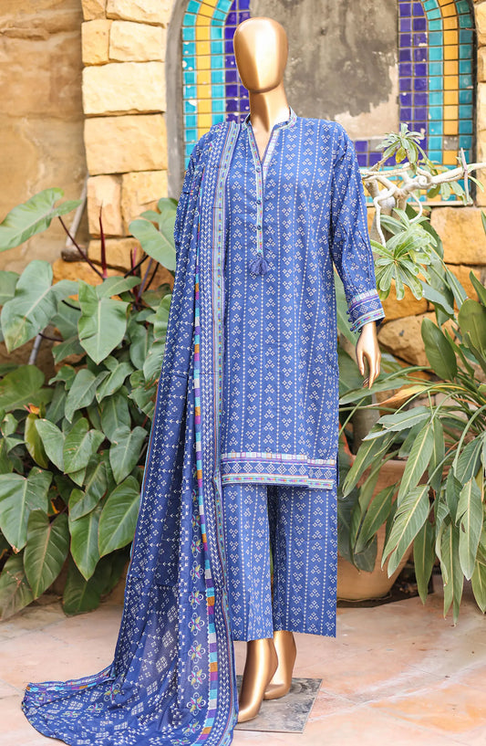 Bin Saeed Summer Basic Lawn Collection 2024 - BSBLC 55