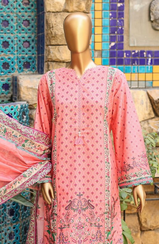 Bin Saeed Summer Basic Lawn Collection 2024 - BSBLC 74