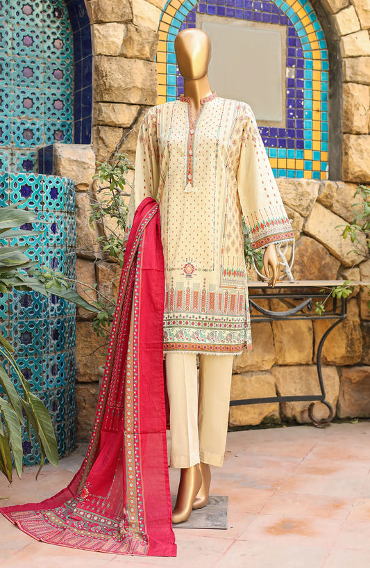 Bin Saeed Summer Basic Lawn Collection 2024 - BSBLC 76